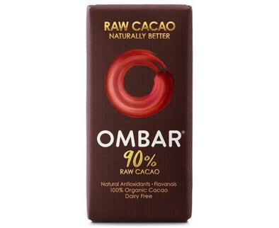 Ombar Pure 90% Raw Chocolate [35g x 10] Ombar