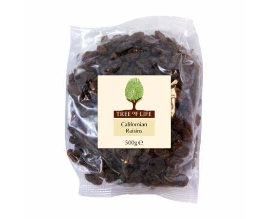 Tree Of Life Raisins - Californian [500g x 6] Tree Of Life