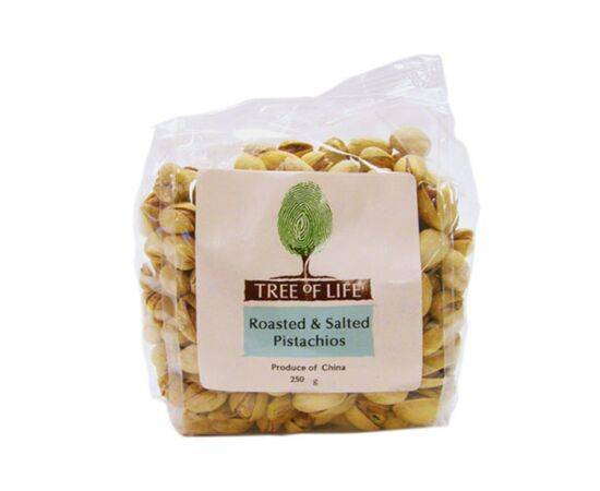 Tree Of Life Pistachio Nuts Roasted & Salted [250g x 6] Tree Of Life