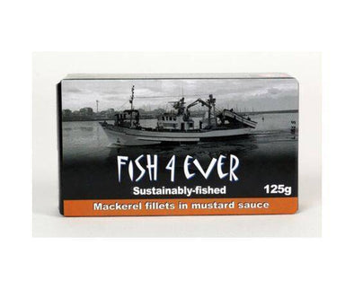 Fish 4 Ever Mackerel Fillet Mustard Sce [125g] Fish 4 Ever