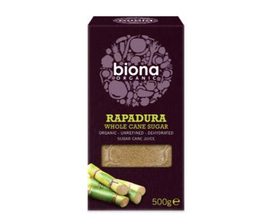 Biona Org Rapadura/Sucanat Sugar [500g] Biona