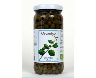 Organico Capers In Brine- Organic [250g]] Organico