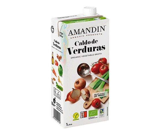 Amandin Organic VegetableStock [1Ltr] Amandin