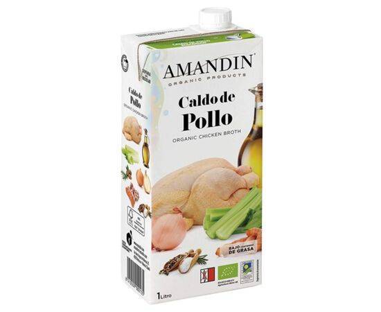 Amandin Organic ChickenStock [1Ltr] Amandin