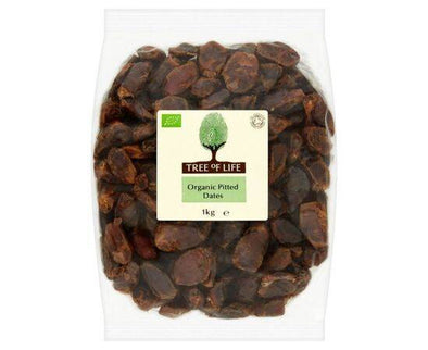 Tree Of Life Organic Dates Pitted [1kg x 6] Tree Of Life