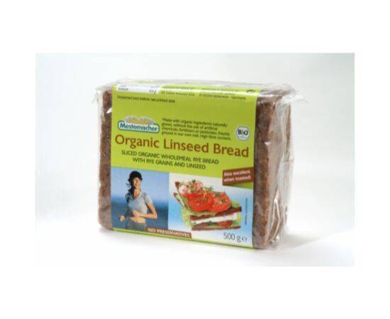 Mestemacher Linseed Bread - Organic [500g] Mestemacher
