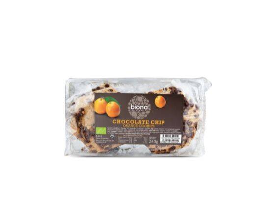 Biona Chocolate Chip & Orange Cookies [240g] Biona