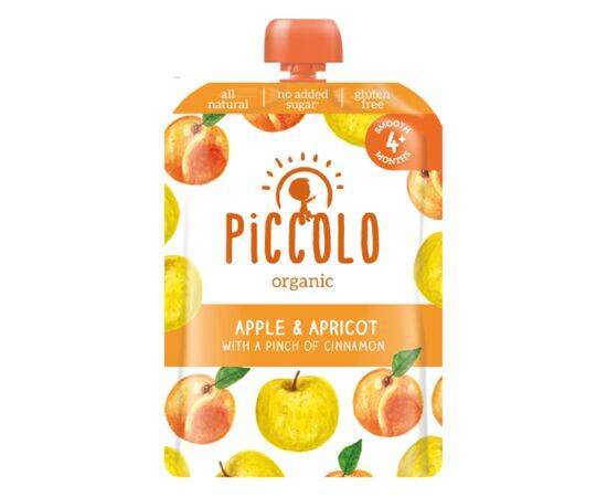 Piccolo Apple & ApricotCinnamon 6m+ [100g x 5] Piccolo