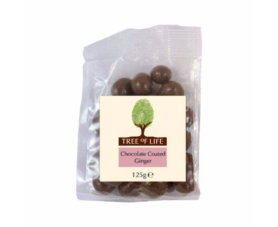 Tree of Life Ginger - Chocolate Coated [125g x 6] Tree Of Life