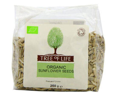 Tree Of Life Organic Sunflower - Seeds [250g x 6] Tree Of Life