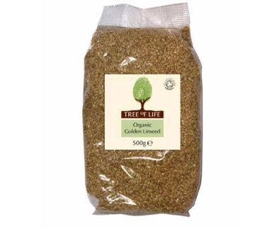 Tree Of Life Organic Linseed - Golden [500g x 6] Tree Of Life