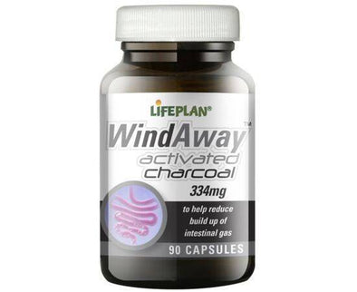 Lifeplan Windaway Activated Charcoal Caps [90s] Lifeplan