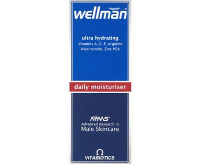 Vitabiotics Wellman Daily Moisturiser [50ml] Vitabiotics