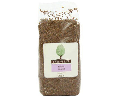 Tree Of Life Linseed - Brown [500g x 6] Tree Of Life