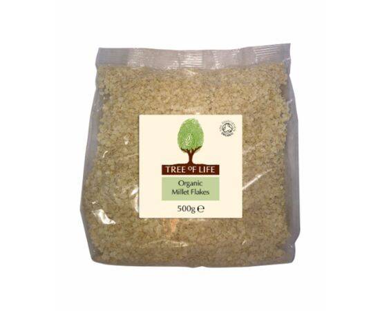 Tree Of Life Organic Millet - Flakes [500g x 6] Tree Of Life