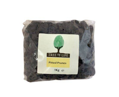 Tree Of Life Prunes - Pitted [1kg x 6] Tree Of Life