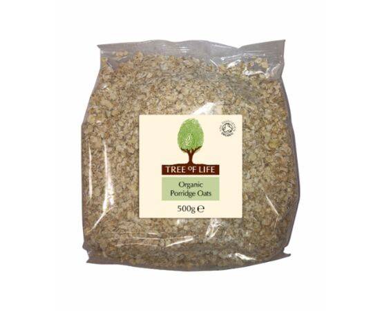 Tree Of Life Organic Oats - Porridge [500g x 6] Tree Of Life
