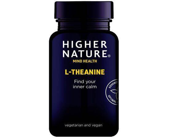 Higher Nature Premium Natural Theanine Capsules [90s] Higher Nature
