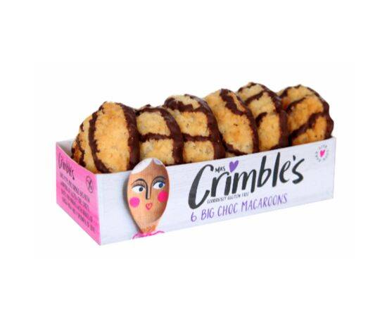 Mrs Crimbles Macaroons - Chocolate (Large) [6 Pack] Mrs Crimbles