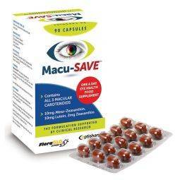Macusave Eye Health Food Supplement Capsules 90s