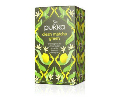 Pukka Clean Matcha GreenTea [20 Bags] Pukka