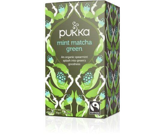 Pukka Mint Matcha GreenTea [20 Bags] Pukka