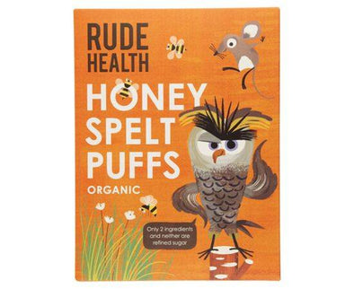 Rude/H Organic Honey Spelt Puffs [175g] Rude/H
