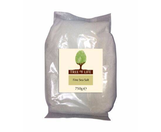 Tree Of Life Sea Salt - Fine [750g x 6] Tree Of Life
