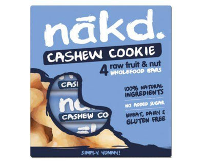 Nakd Cashew Cookie Multipack [(35gx4)] Nakd
