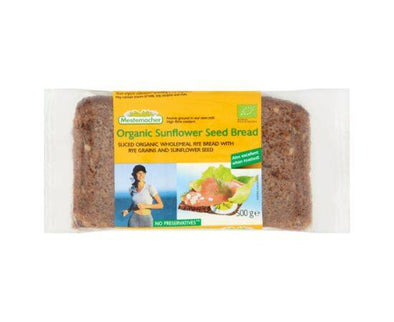 Mestemacher Sunflower Seed Bread - Organic [500g] - ArryBarry