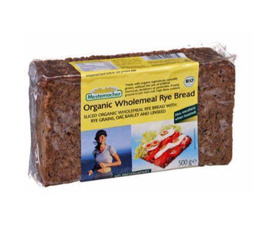 Mestemacher Wholemeal Rye Bread - Organic [500g] Mestemacher