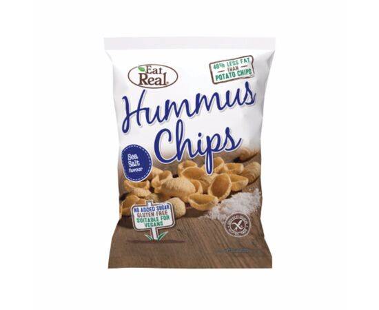 Eat Real Hummus Sea SaltChips [135g x 10] Eat Real