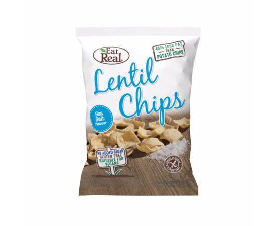 Eat Real Lentil Sea SaltChips [113g x 10] Eat Real