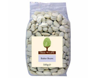 Tree Of Life Beans - Butter [500g x 6] Tree Of Life