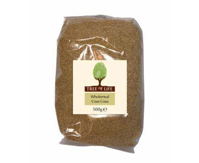 Tree Of Life Cous Cous - Wholemeal [500g x 6] Tree Of Life