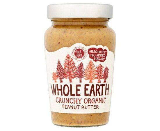 Whole Earth Org CrunchyPeanut Butter [340g] Whole Earth