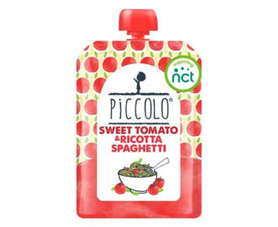 Piccolo Org Sweet TomatoRicotta Spag 7m+  [130g x 7] Piccolo
