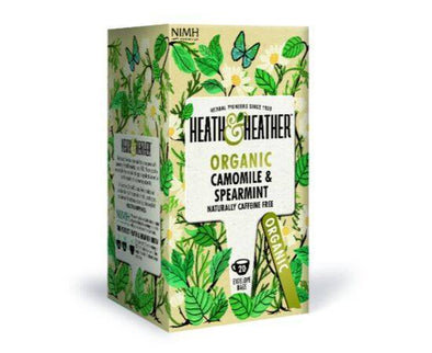 Heath&H Org Camomile &Spearmint [20 Bags] Heath &