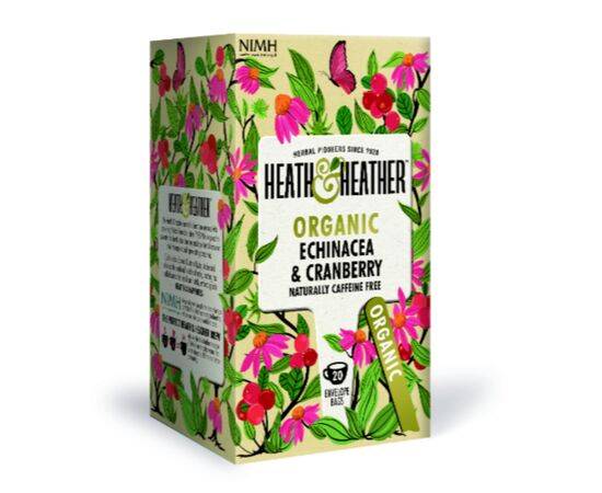 Heath&H Org Echinacea &Cranberry [20 Bags] Heath &