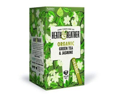 Heath&H Org Green Tea &Jasmine [20 Bags] Heath &