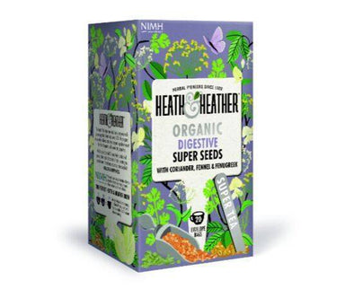 Heath&H Org Super SeedsTea [20 Bags] Heath &