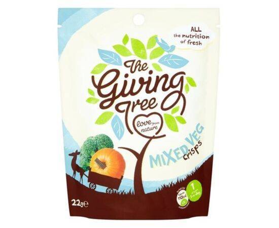 Giving Tree Vacuum FriedMixed Veggie Crisps [22g] Giving Tree