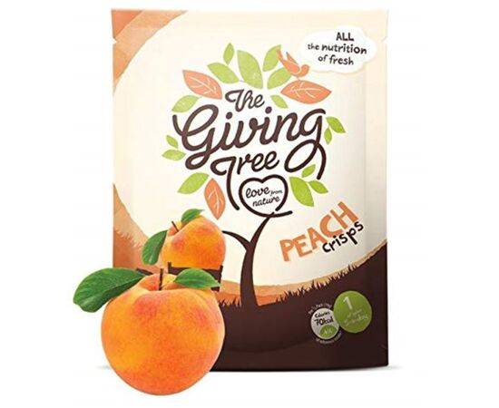 Giving Tree Freeze DriedPeach Crisps [18g] Giving Tree