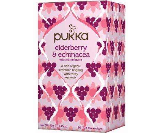 Pukka Elderberry & Echinacea [20 Bags] Pukka