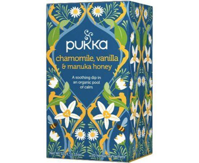 Pukka Chamomile Vanilla &Manuka Honey [20 Bags] Pukka