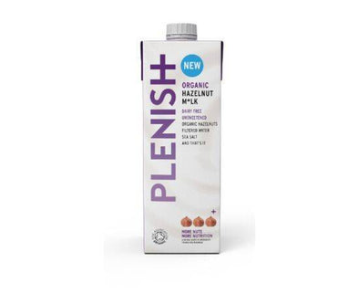 Plenish Organic 5% Hazelnut M*Lk [1Ltr x 8]