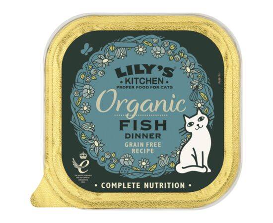 Lilys/K Organic Fish ForCats [85g x 19] Lilys Kitchen