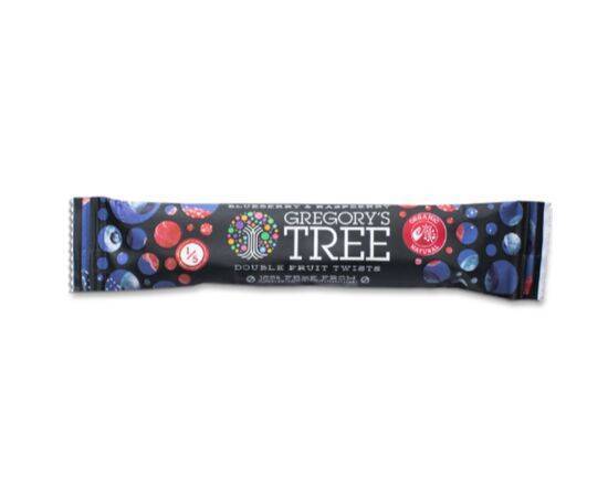 Gregorys/T Blue'b Rasp Dbl Twist Pouch [18g x 24] Gregorys Tree