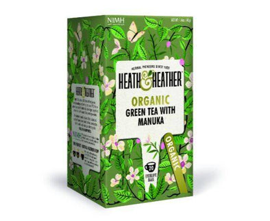 Heath/H Org Green ManukaHoney Tea [20 Bags] Heath &
