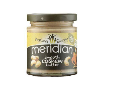 Meridian Cashew Butter -Smooth 100% Nuts [170g] Meridian